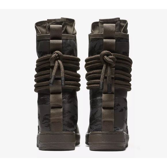 NEW Nike SF AF1 HI “Ridgerock” Camo Sneaker Boots - Picture 7 of 8